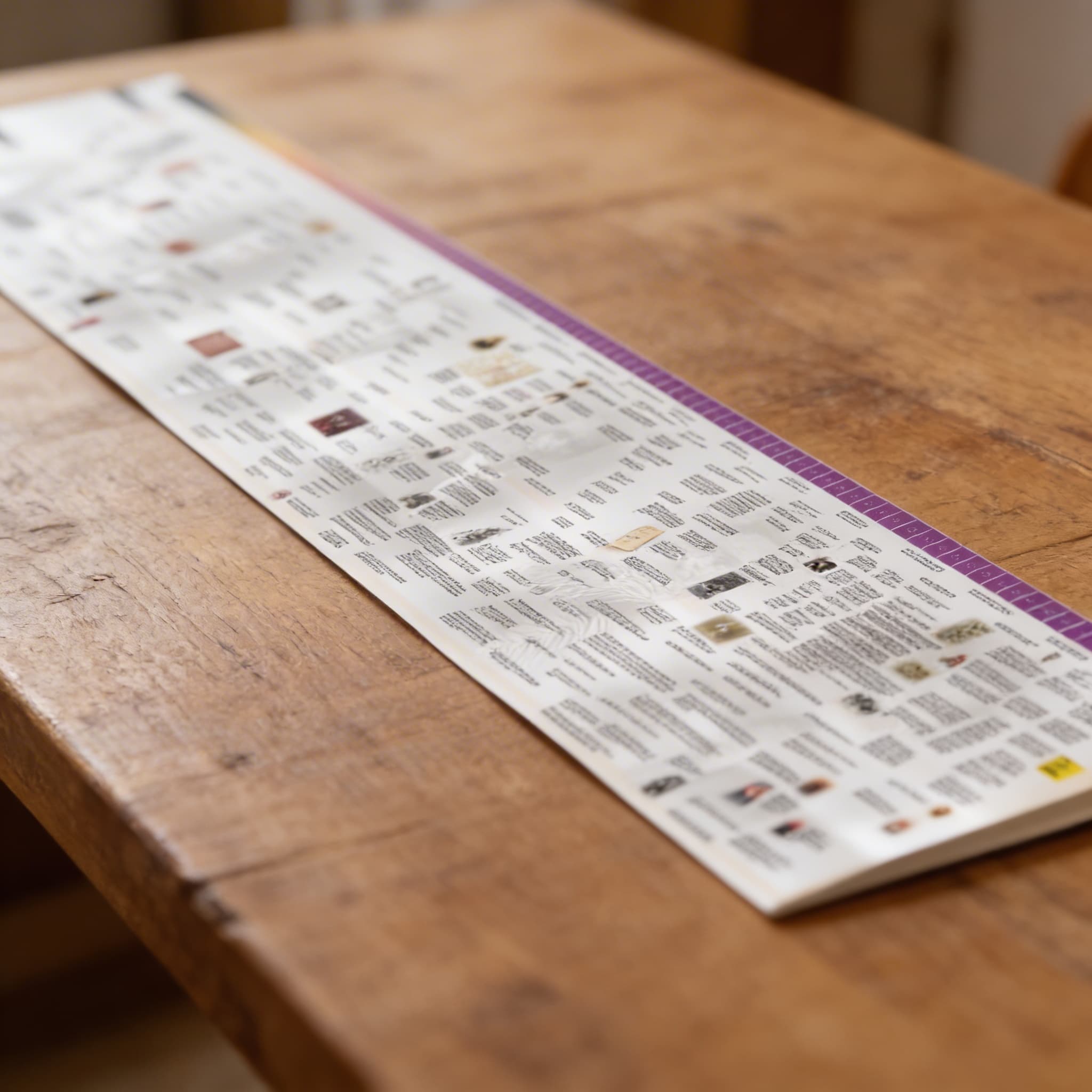 Zeitleiste der afroamerikanischen Geschichte (Großformat) — Detailansicht