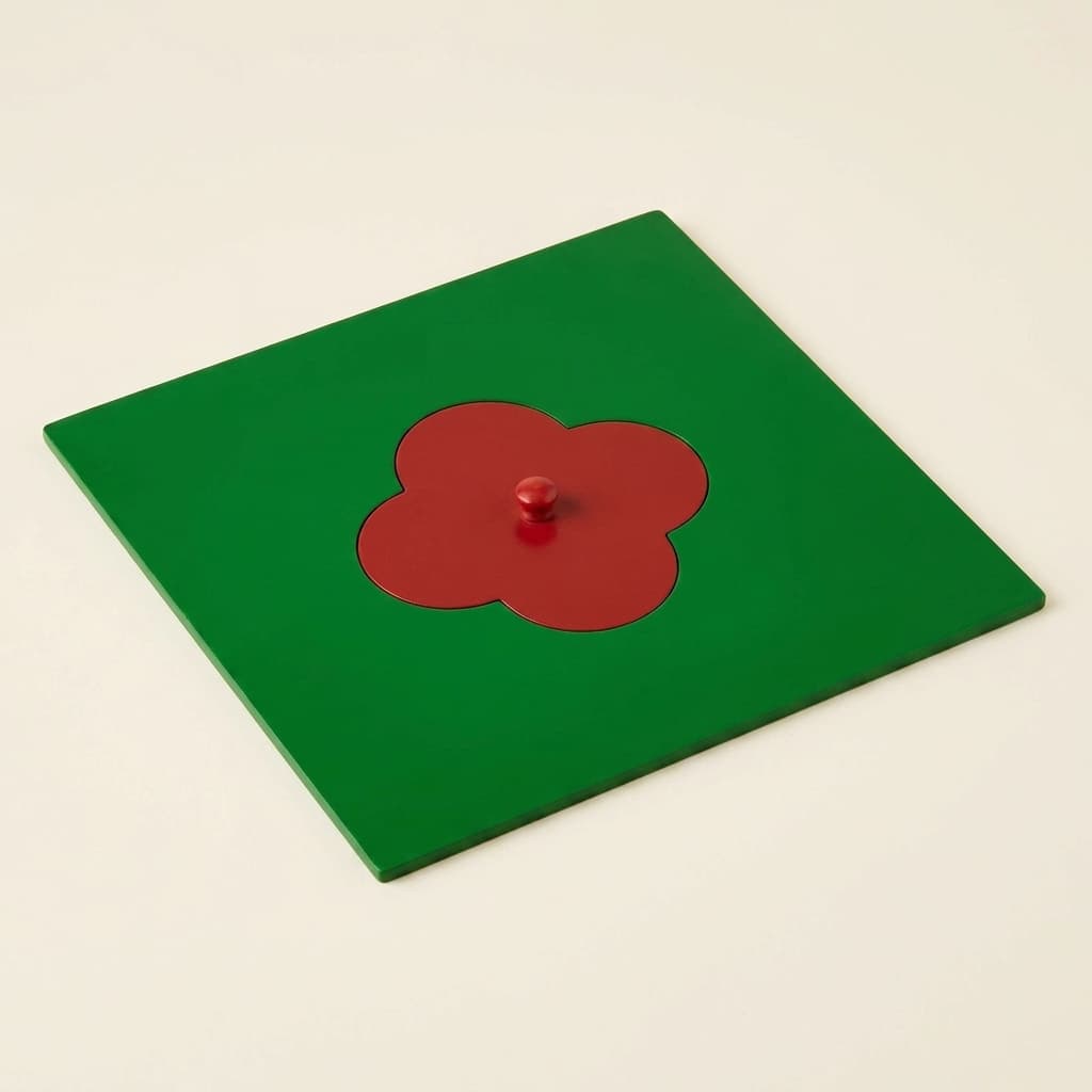 Horizontales Vierblatt - Montessori Material | Faborino