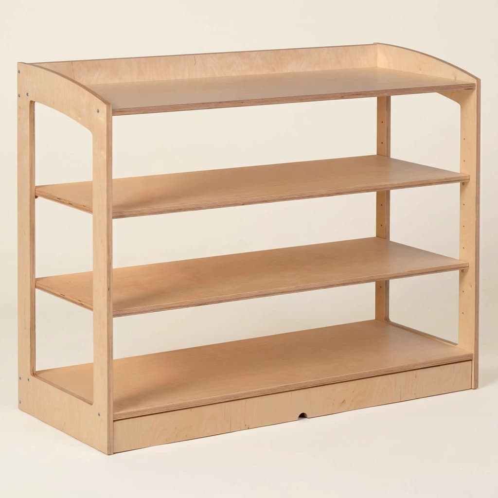 Materialschrank: Offene Rückseite (93 cm) - Montessori Material | Faborino