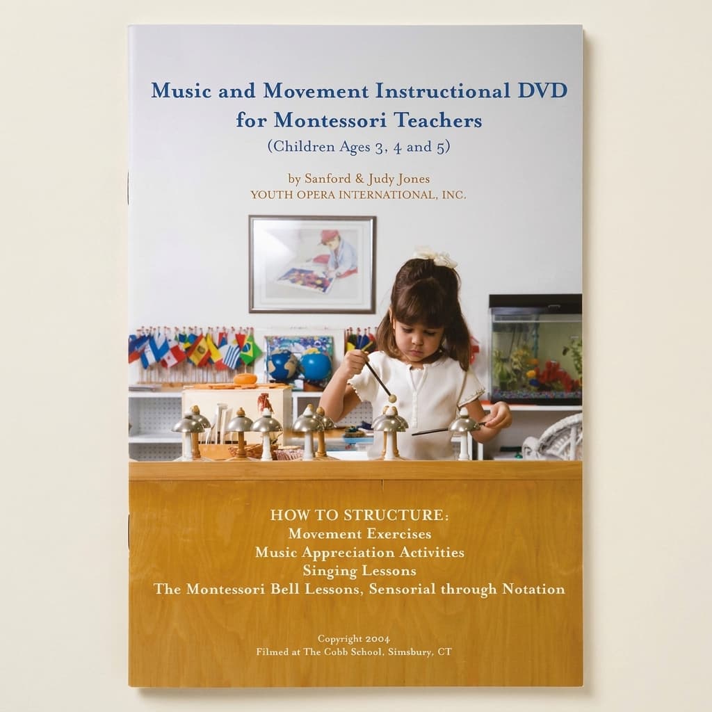 Lehr-DVD: Musik und Bewegung für Montessori-Lehrer - Montessori Material | Faborino