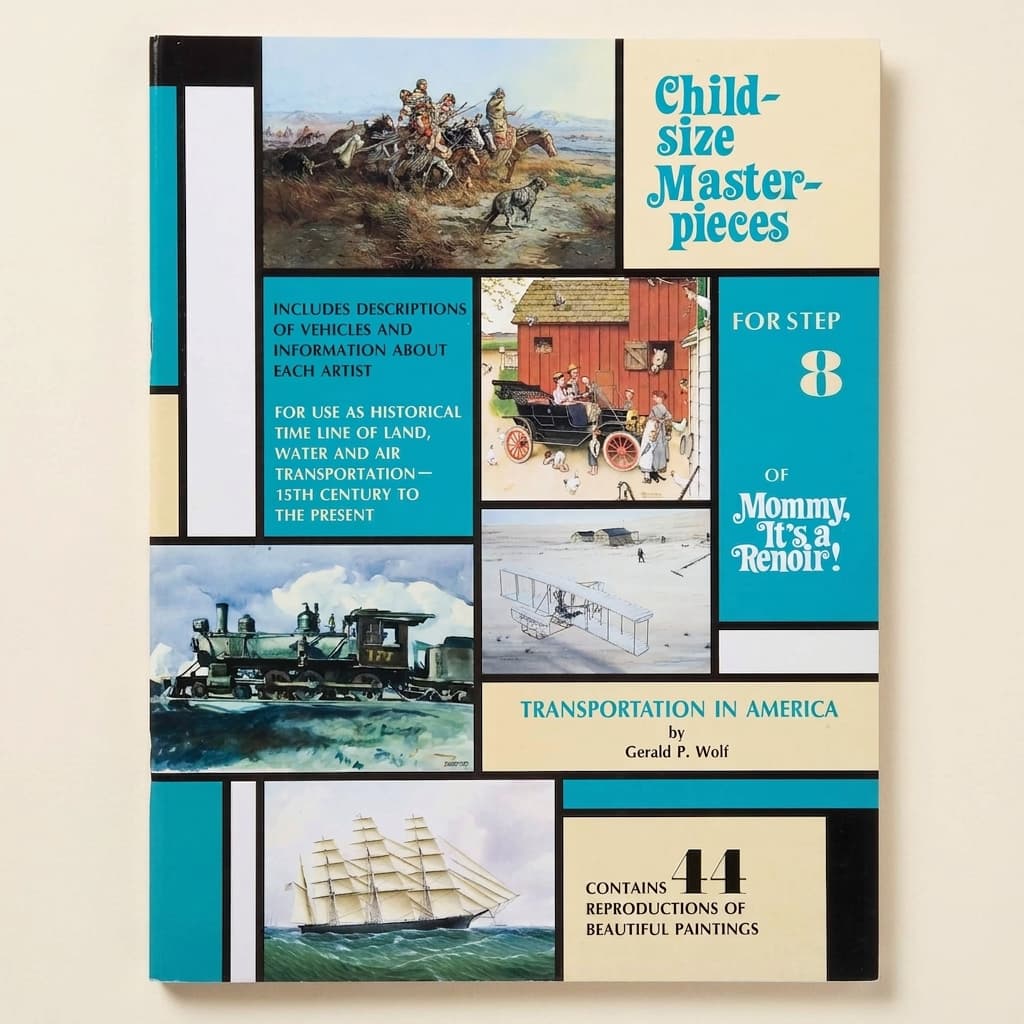 Meisterwerke in Kindergröße: Transport in Amerika - Montessori Material | Faborino