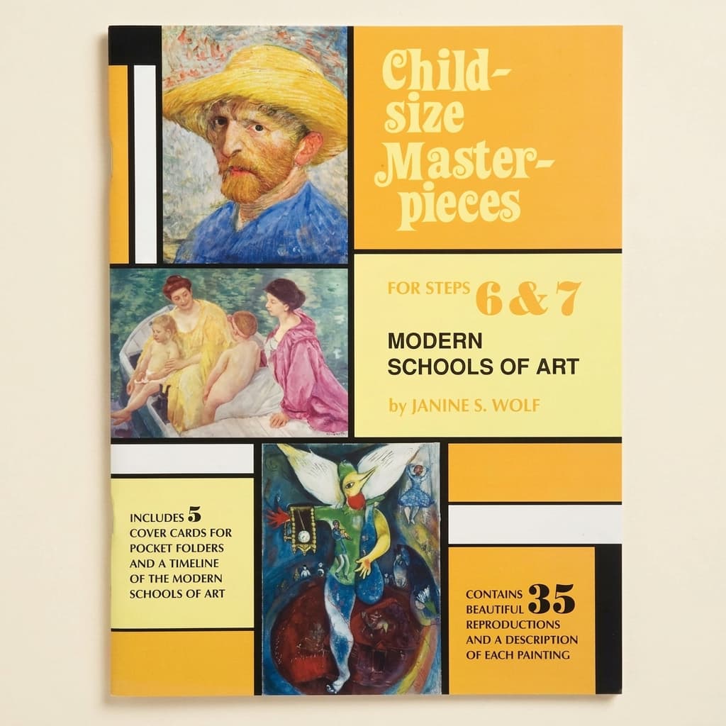 Meisterwerke in Kindergröße: Moderne Kunstschulen - Montessori Material | Faborino