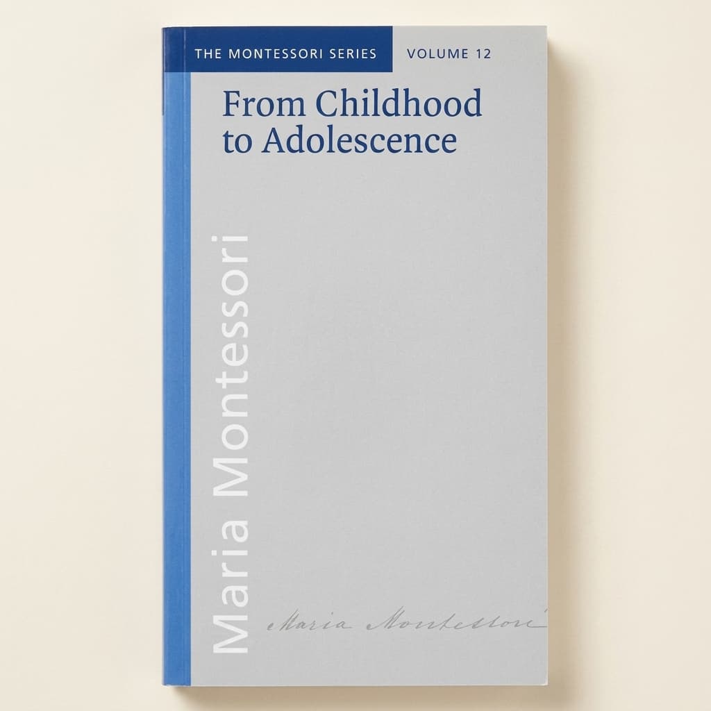 Von der Kindheit zur Adoleszenz - Montessori Material | Faborino