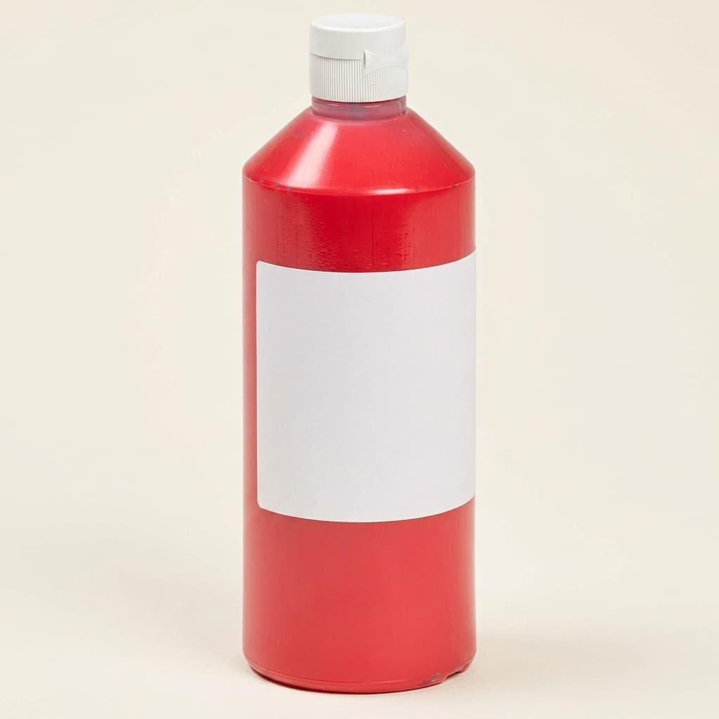 Temperafarbe - Premium: Rot - Montessori Material | Faborino