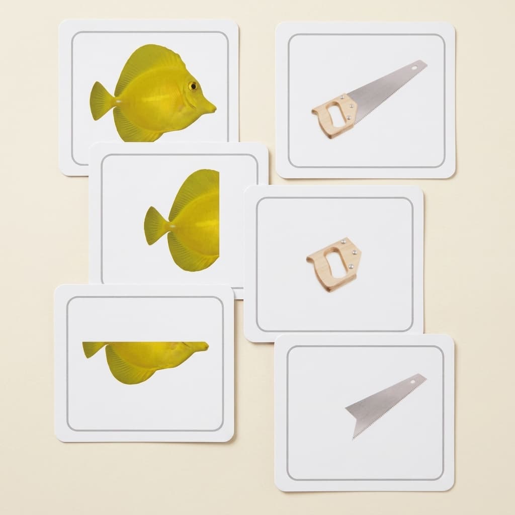 Teile zum Ganzen - Montessori Material | Faborino