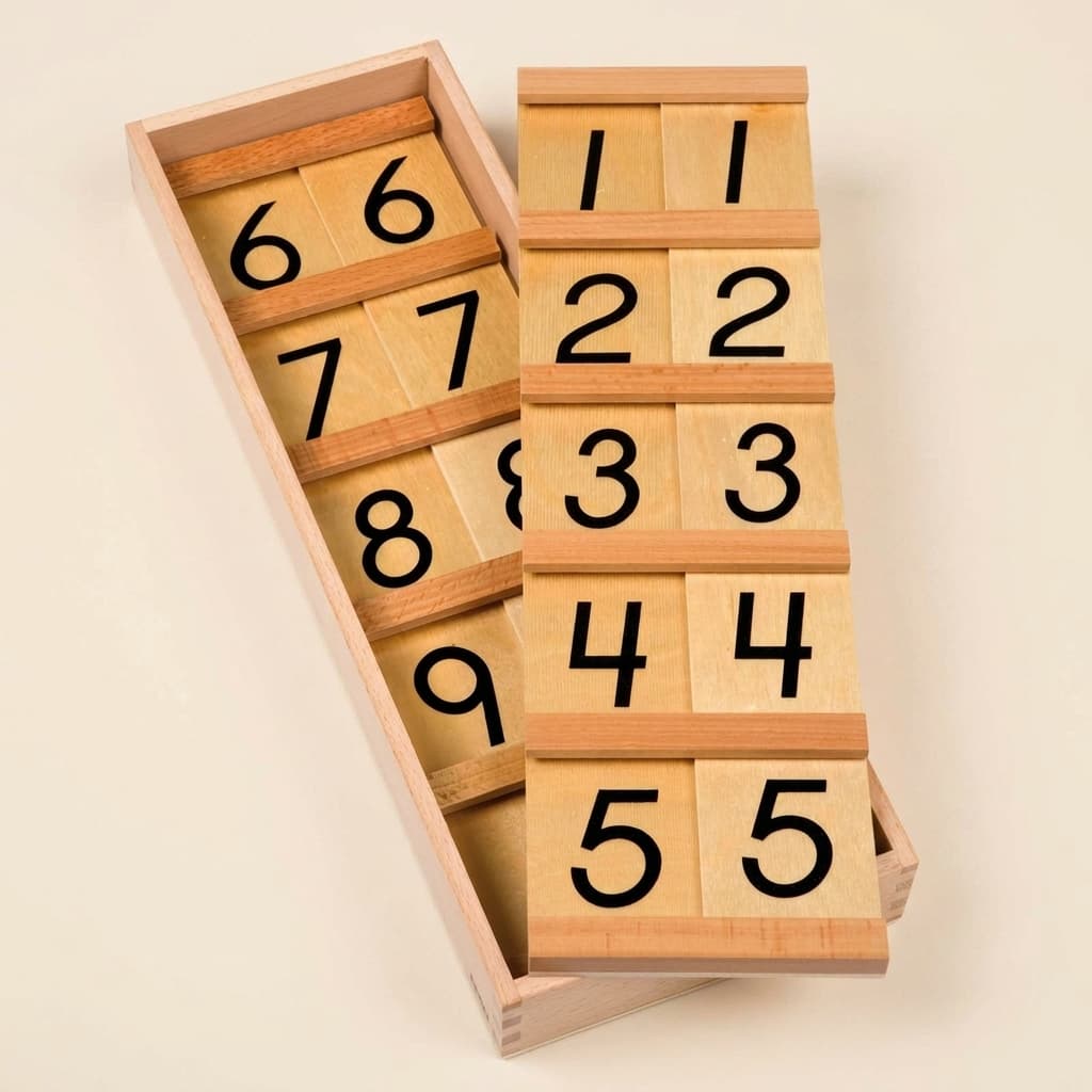 Desítkové desky: americká verze - Montessori Material | Faborino