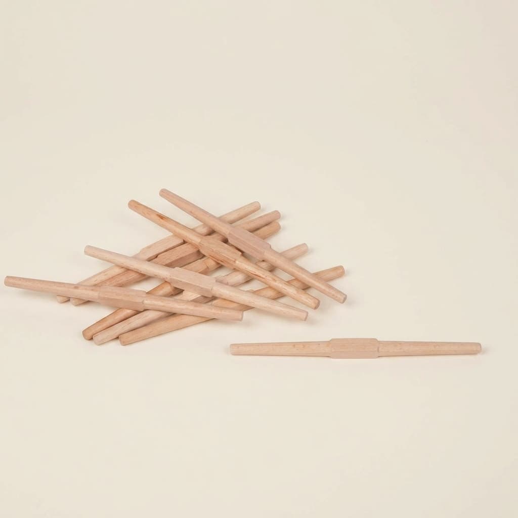 Vřetena: Sada 10 kusů - Montessori Material | Faborino