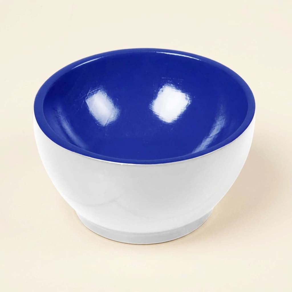 Holzbecher: Weiß / Blau - Montessori Material | Faborino