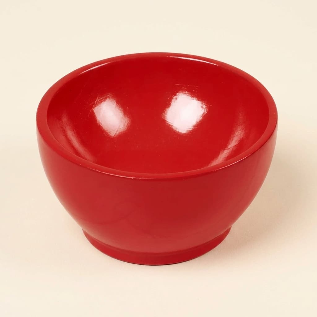 Holzbecher: Rot - Montessori Material | Faborino