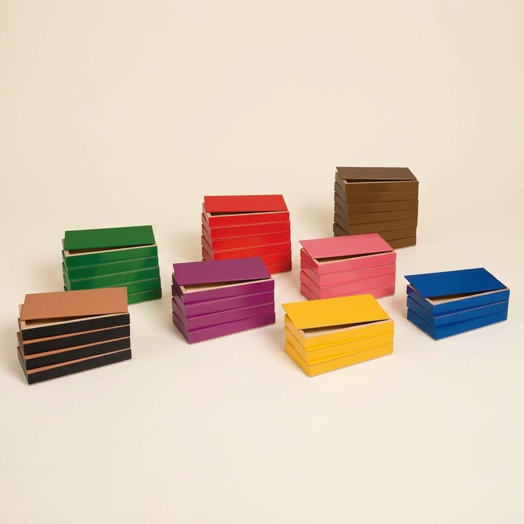 Grammatik-Füllboxen: Organisationssystem für Sprachsymbolarbeit - Montessori Material | Faborino