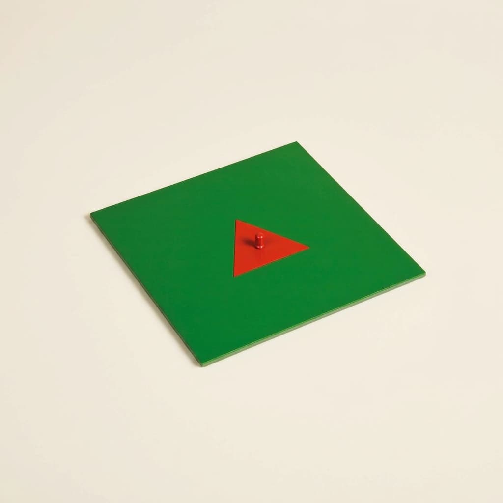 Kleines Dreieck: Bruchmaterial - Montessori Material | Faborino