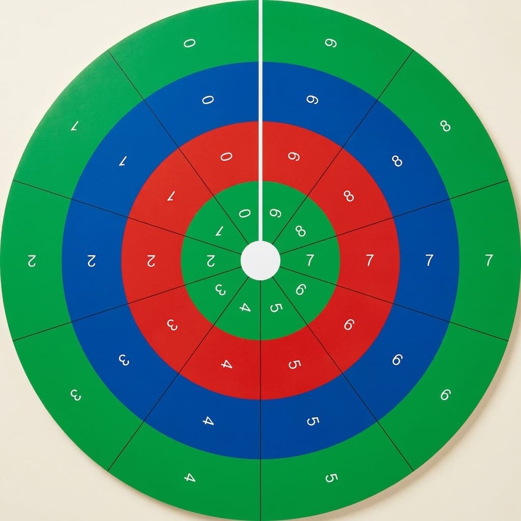 Kreis der Rechenoperationen - Montessori Material | Faborino