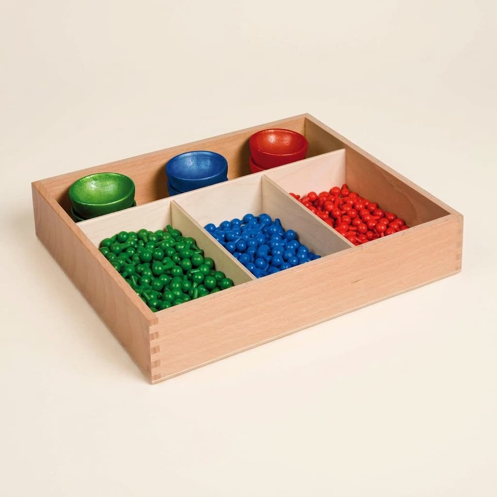 Stifte für das algebraische Steckbrett - Montessori Material | Faborino