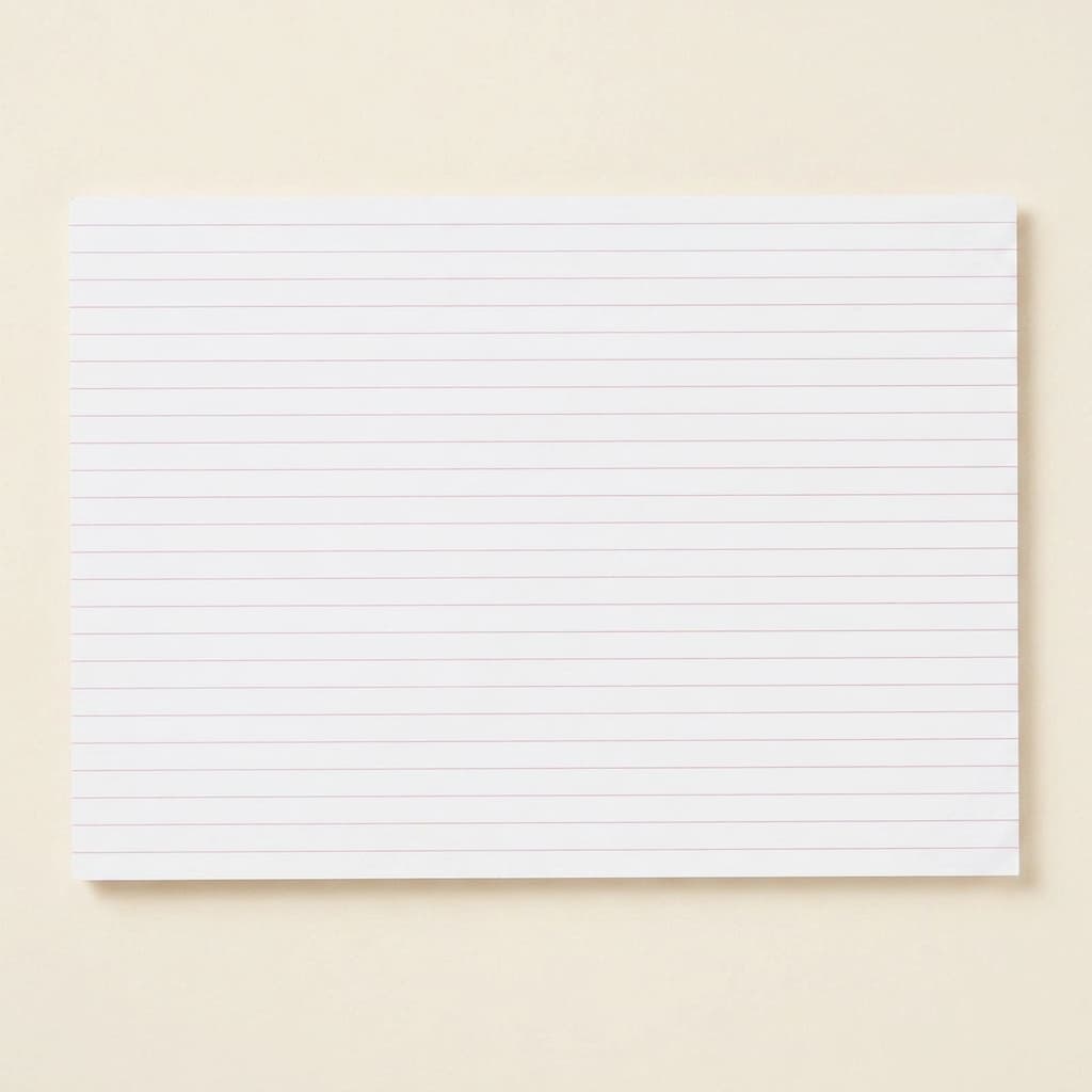 Einliniges Papier (250) - Montessori Material | Faborino