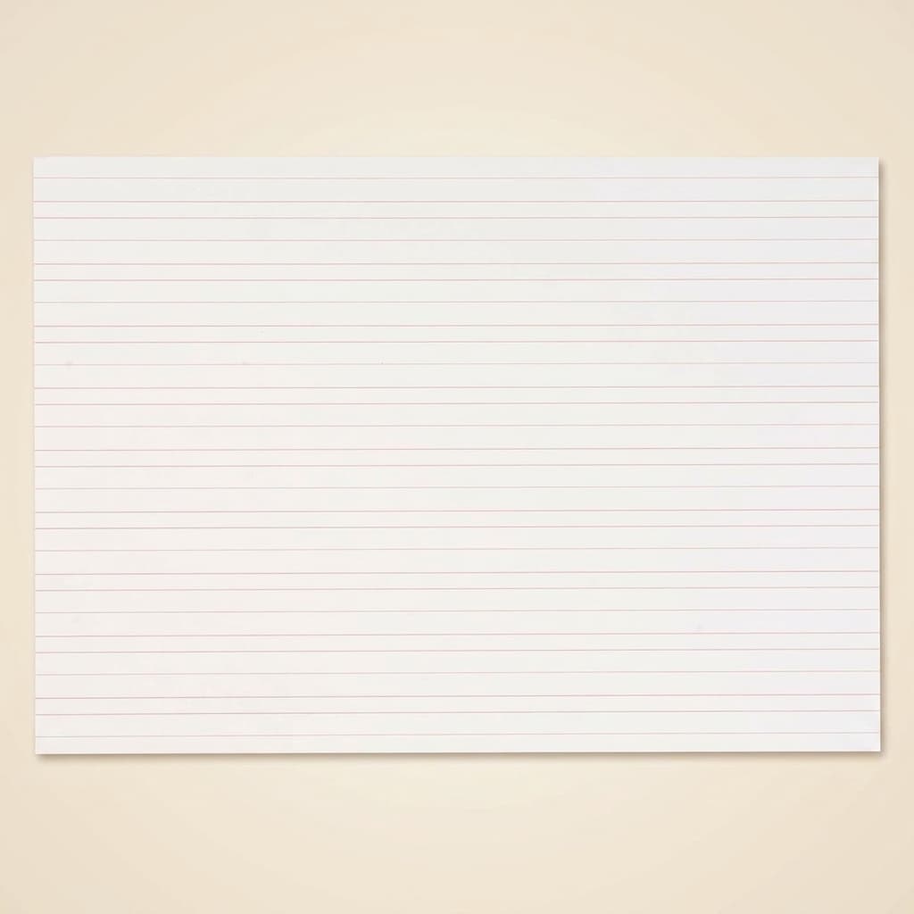 Doppelliniges Papier (250) - Montessori Material | Faborino