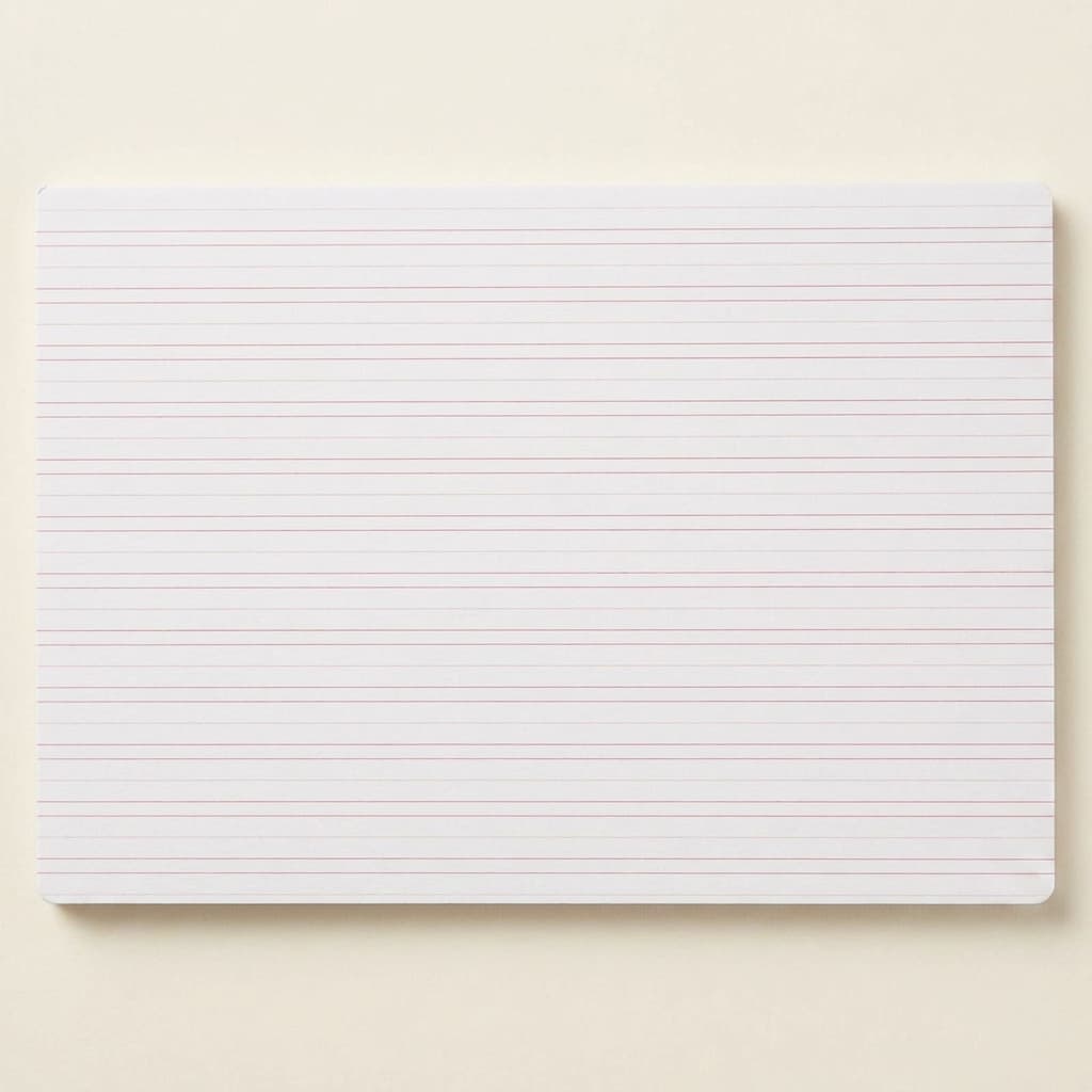 Doppelliniges Papier: Enge Linien (250) - Montessori Material | Faborino