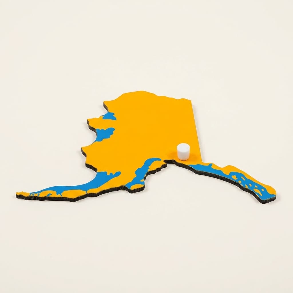 Puzzleteil Europa: Slowenien - Montessori Material | Faborino