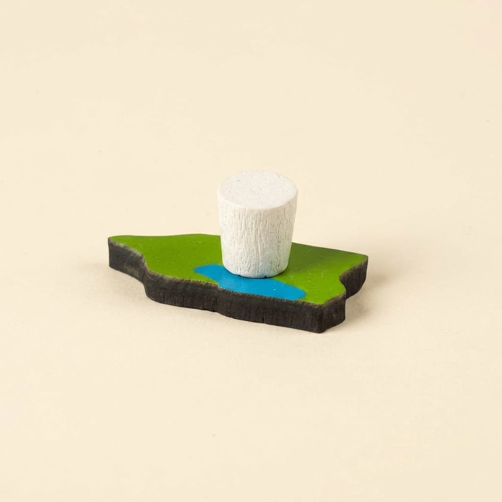 Puzzleteil Nordamerika: Belize - Montessori Material | Faborino