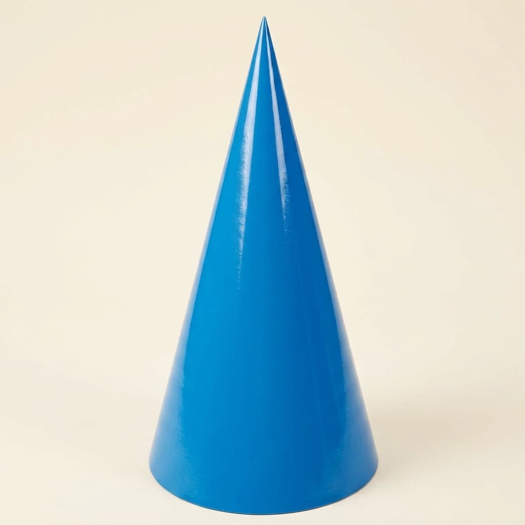 Kegel: einzelner geometrischer Körper - Montessori Material | Faborino