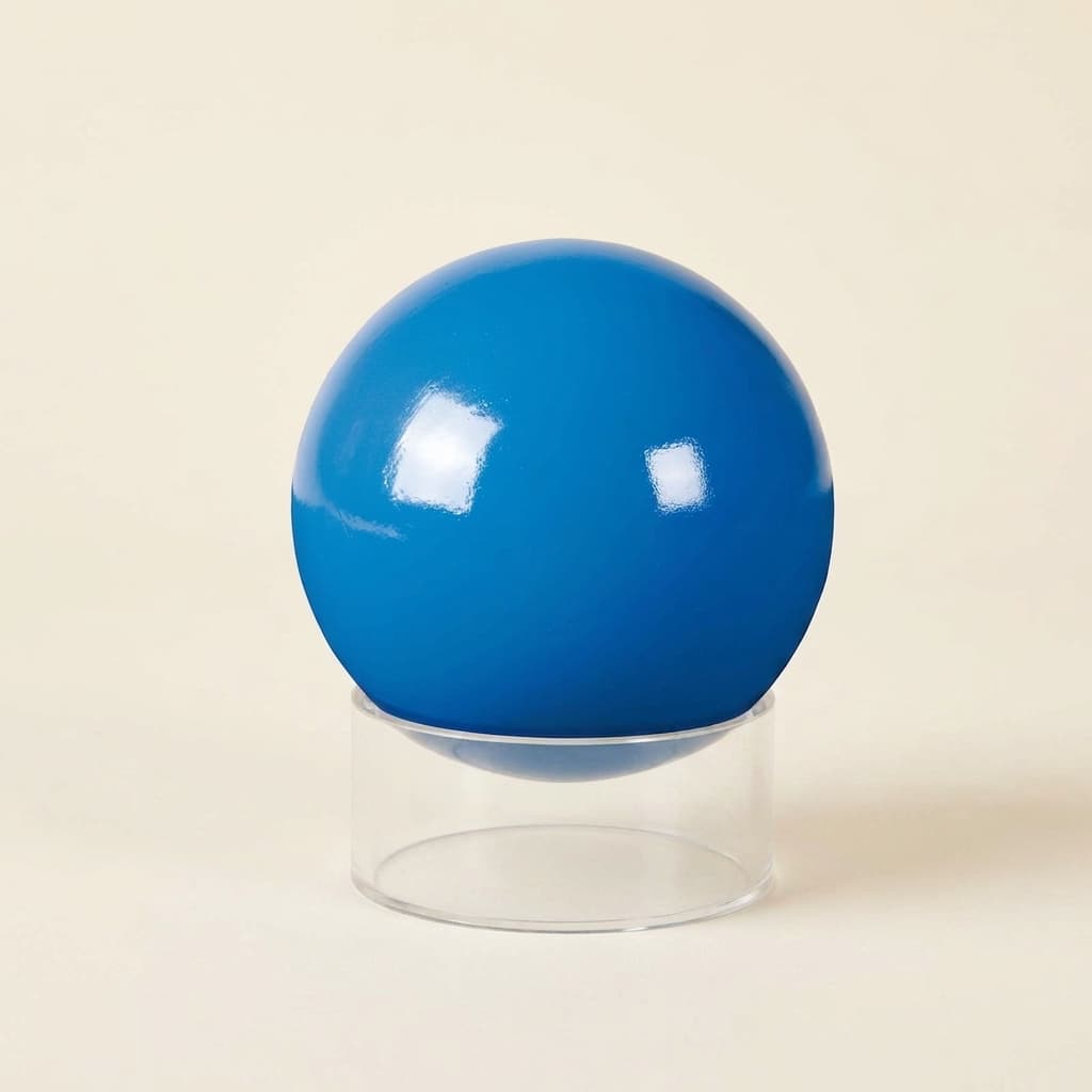 Kugel: einzelner geometrischer Körper - Montessori Material | Faborino