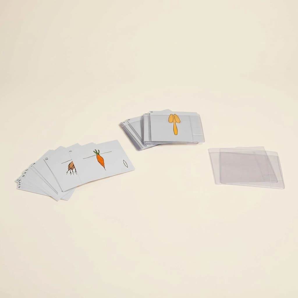 Zweites Set Botanikkarten - Montessori Material | Faborino
