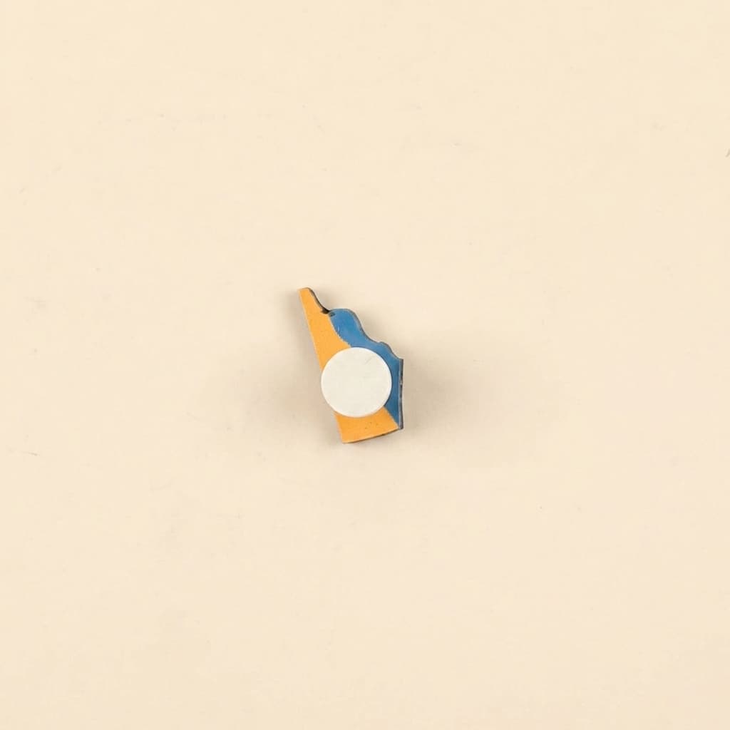 Puzzleteil USA: Connecticut - Montessori Material | Faborino