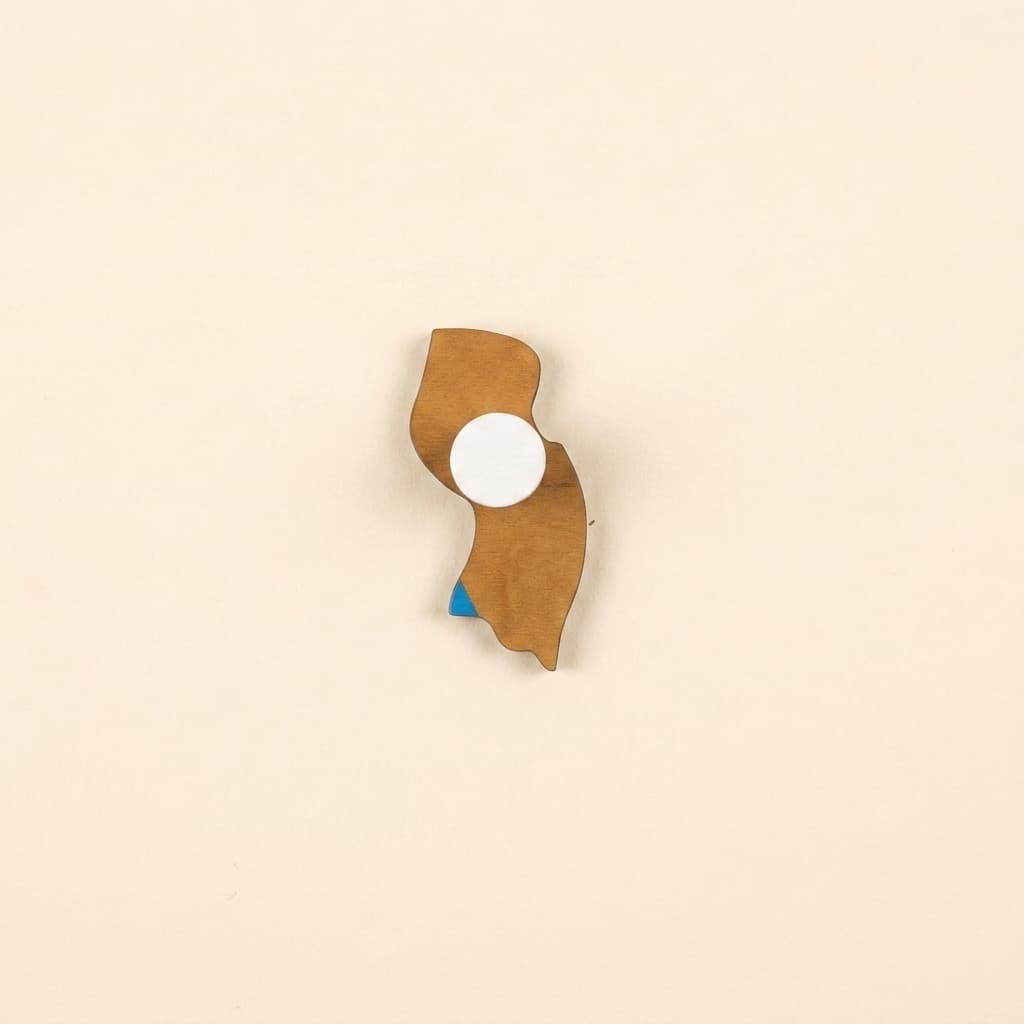 Puzzleteil USA: New Hampshire - Montessori Material | Faborino