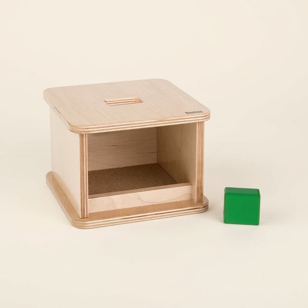 Imbucare-Box mit Rechteckprisma: Formunterscheidungsaktivität - Montessori Material | Faborino