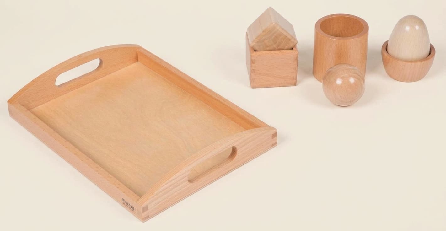 3D-Objekteinsetzübung - Montessori Material | Faborino