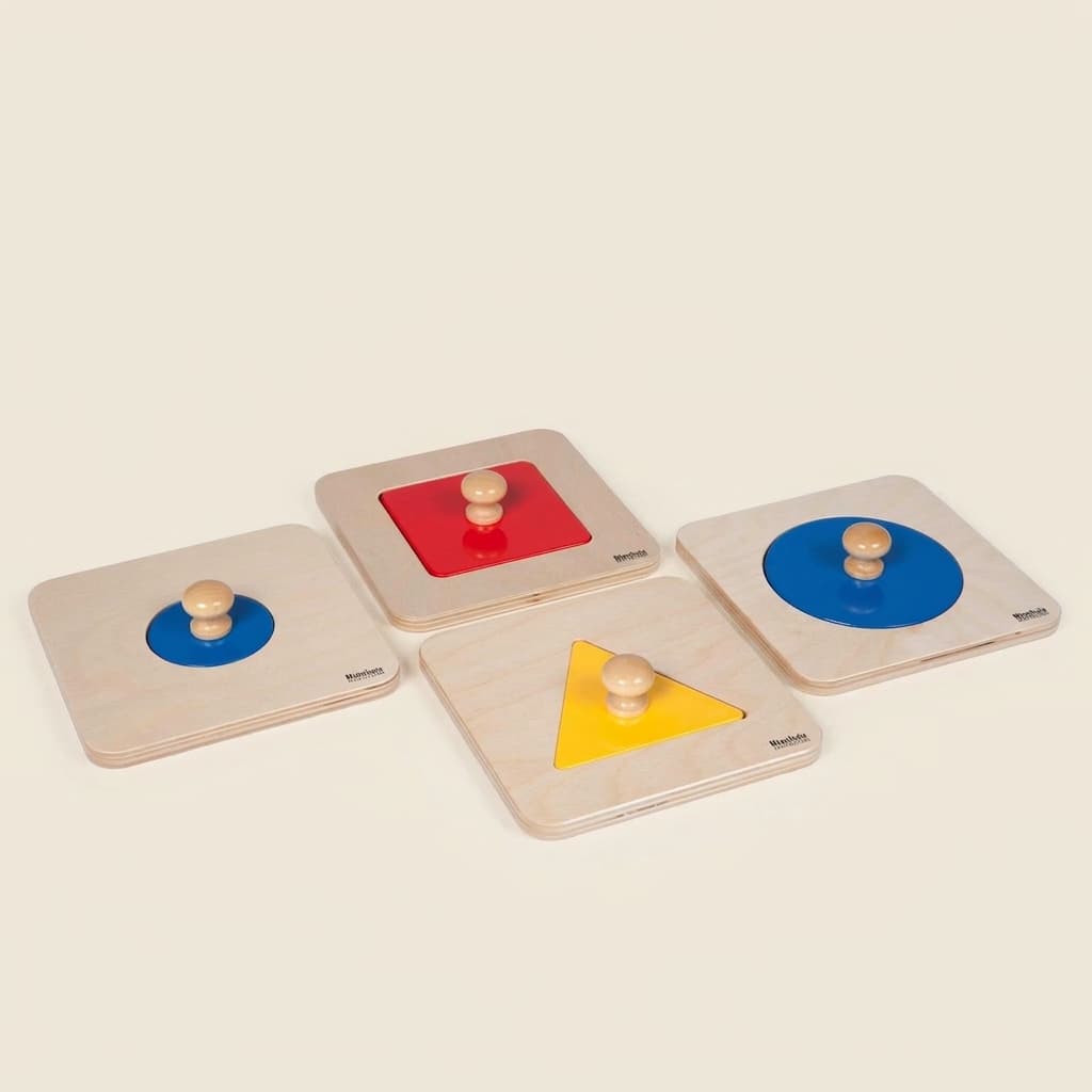Einzelform-Puzzleset - Montessori Material | Faborino