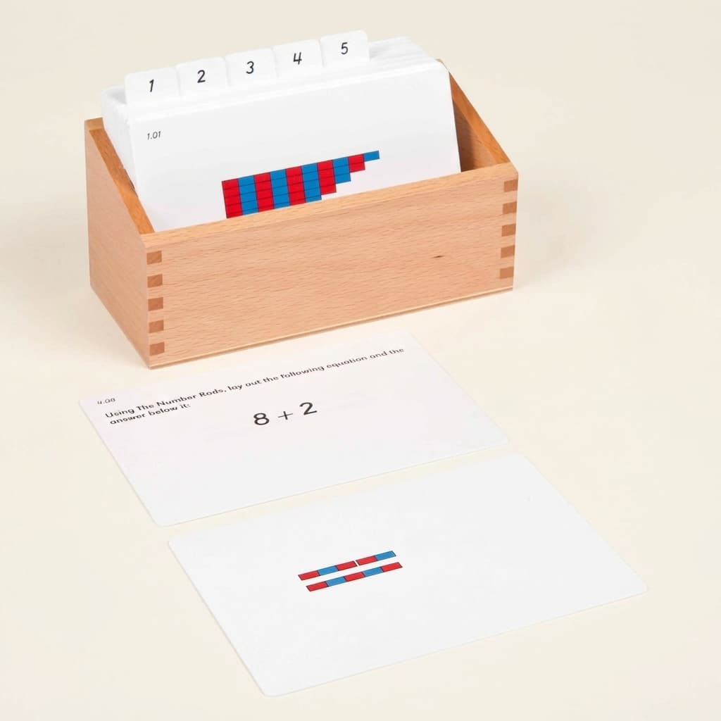 Zahlenstäbe-Aktivitätsset - Montessori Material | Faborino