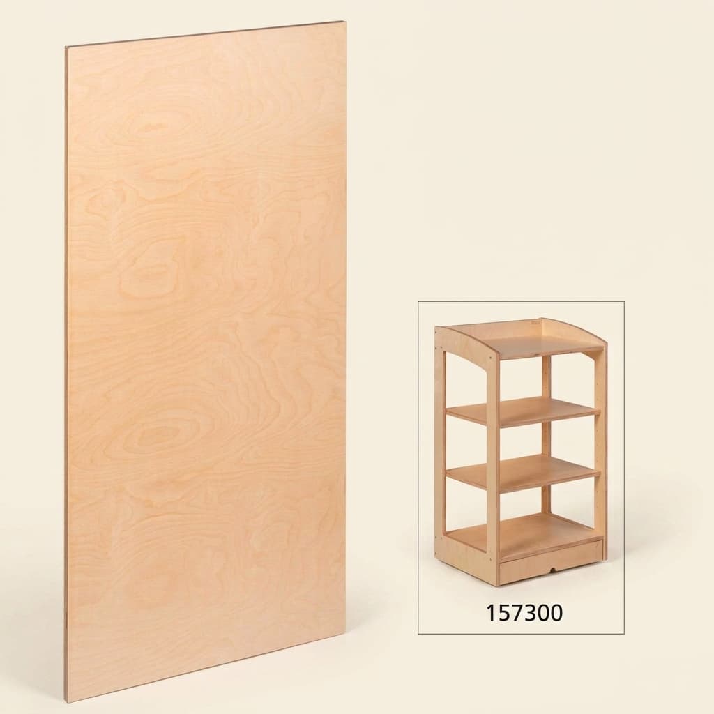 Geometrie-/Biologieschrank: Rückwand (93 cm) - Montessori Material | Faborino