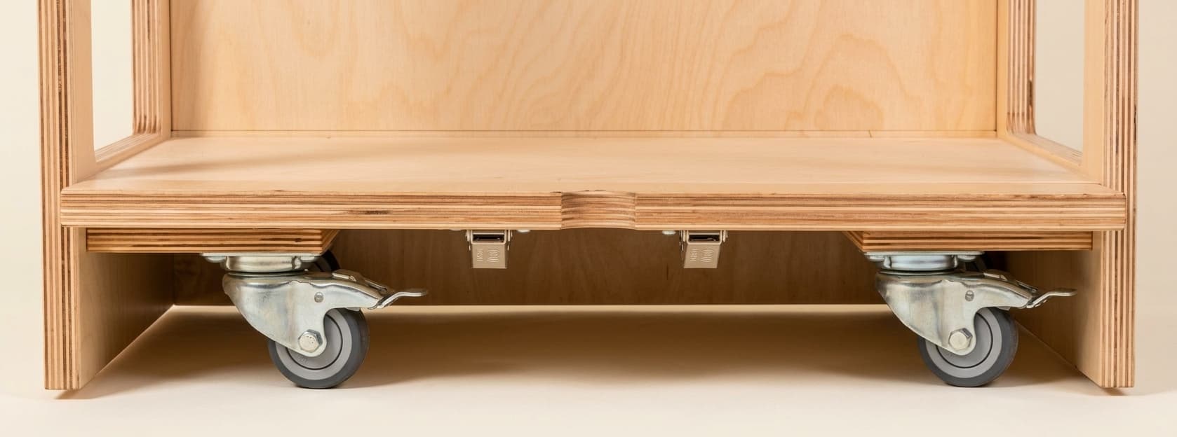 Set mit 4 Rollen mit Bremsen - Montessori Material | Faborino