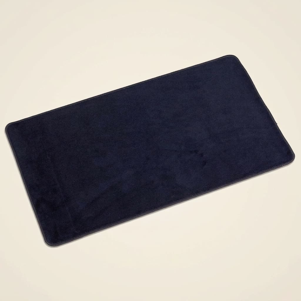 Dunkelblauer Teppich - Montessori Material | Faborino