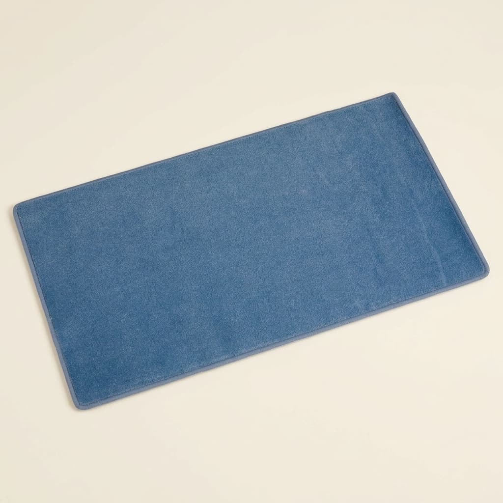 Hellblauer Teppich - Montessori Material | Faborino