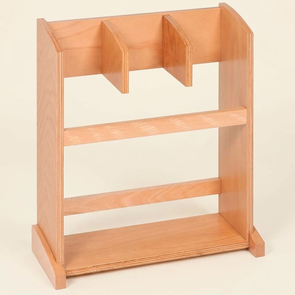 Ständer für 3 Teppiche - Montessori Material | Faborino