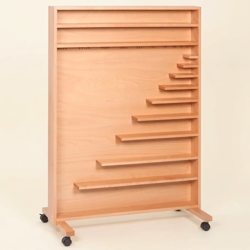 Perlenmaterial-Schrank: Professionelle Aufbewahrung - Montessori Material | Faborino