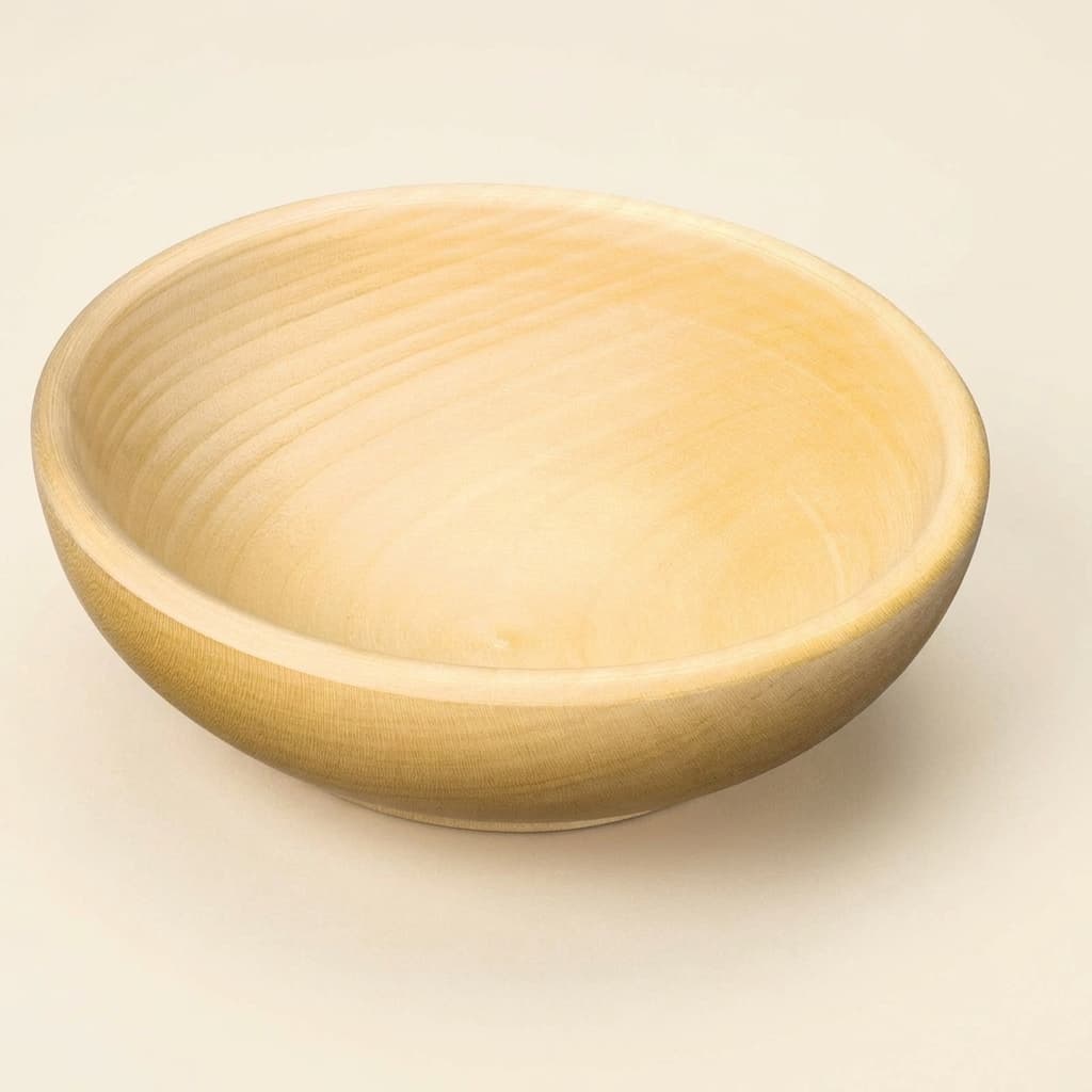Holzschüssel: Zubereitung von Speisen - Montessori Material | Faborino