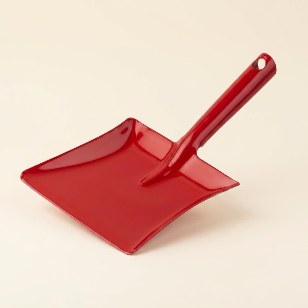Mini-Kehrschaufel: Rot - Montessori Material | Faborino