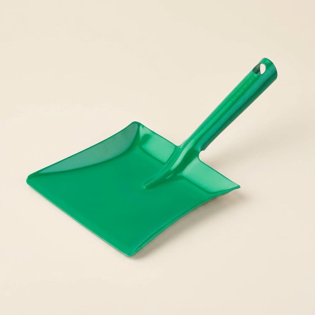 Mini-Kehrschaufel: Grün - Montessori Material | Faborino