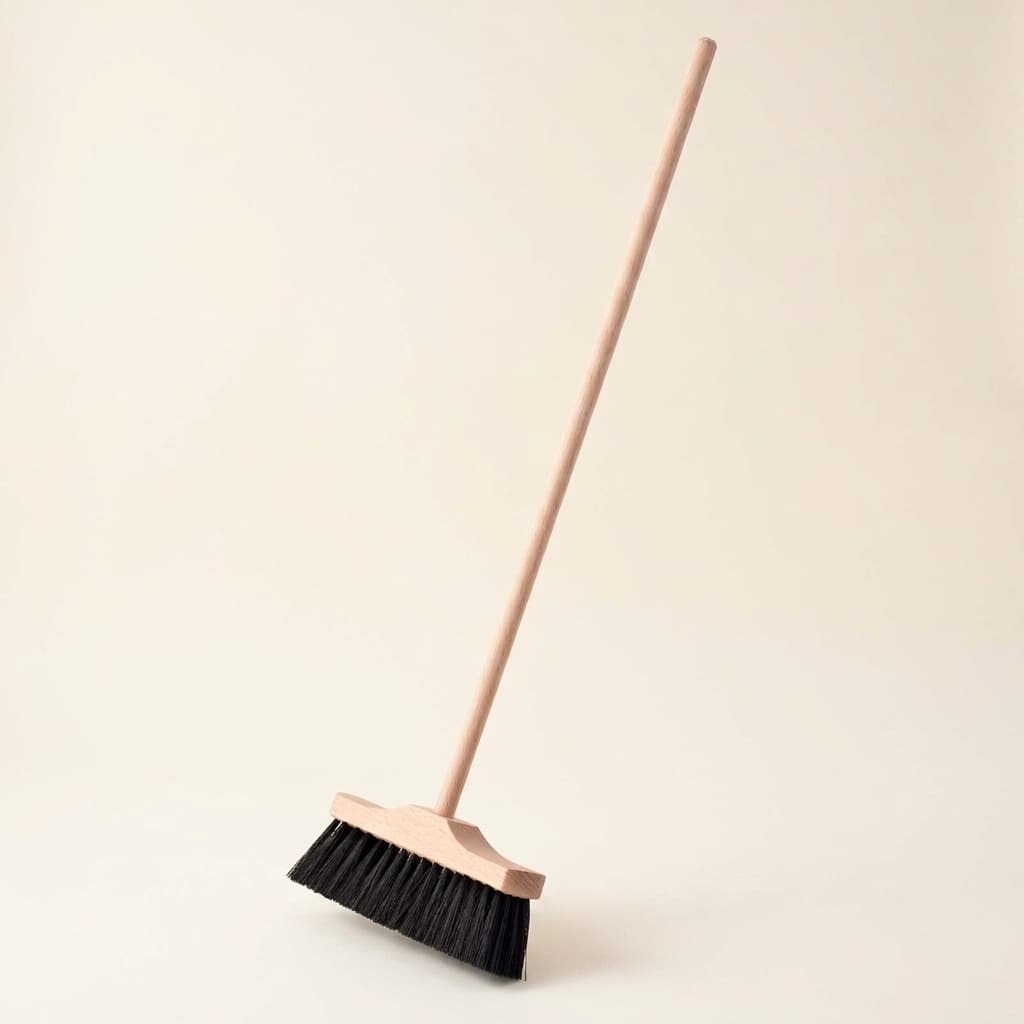 Zimmerbesen: Weich Schwarz (49 cm)