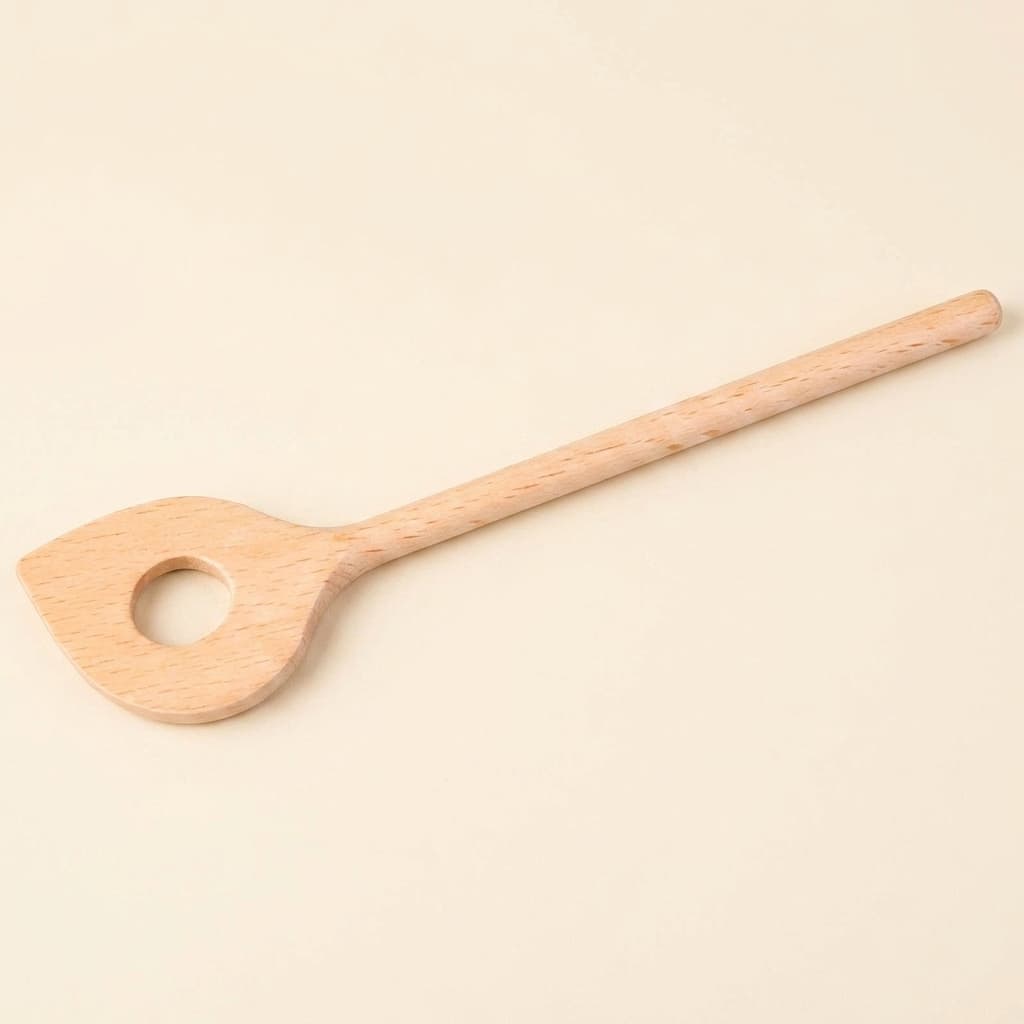 Kochlöffel mit Loch - Montessori Material | Faborino