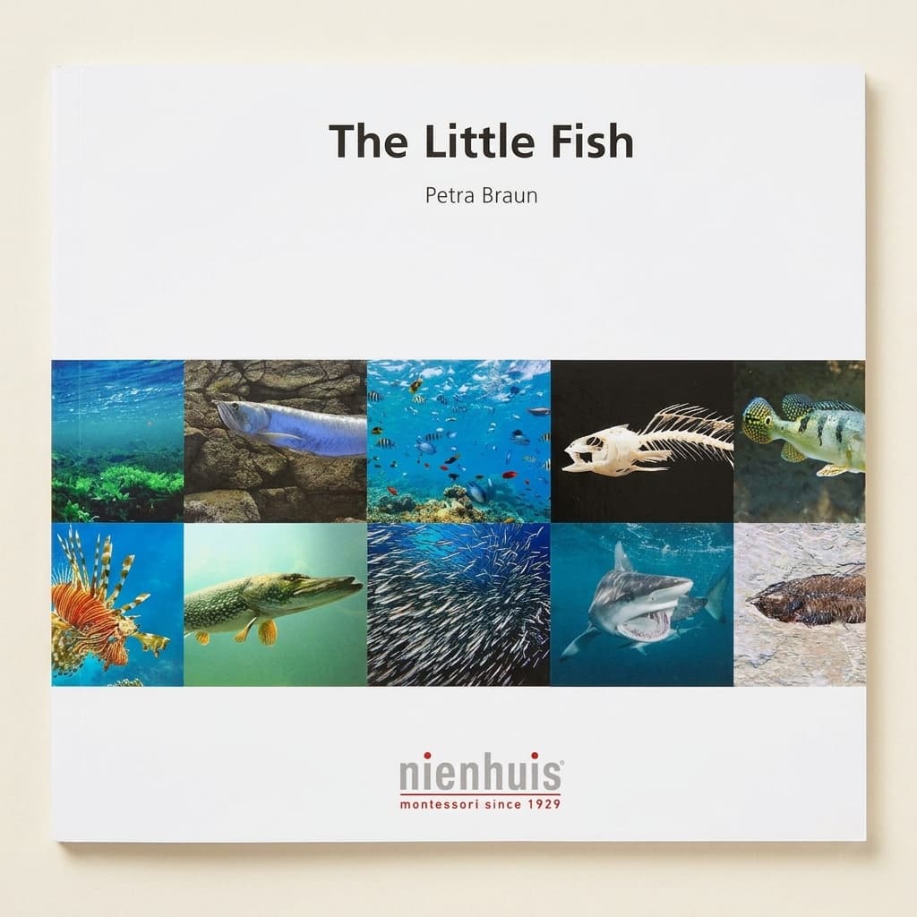 Buch: Der kleine Fisch - Montessori Material | Faborino
