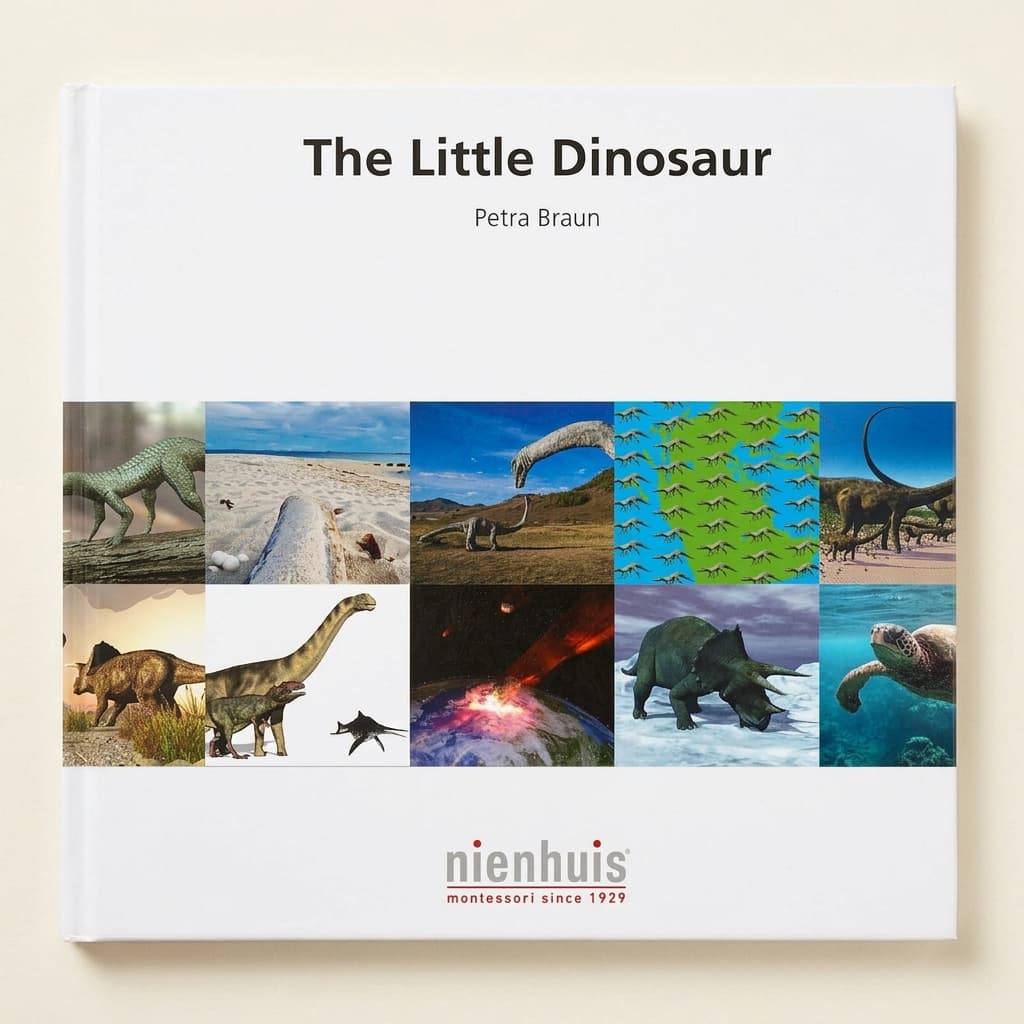 Der kleine Dinosaurier - Montessori Material | Faborino