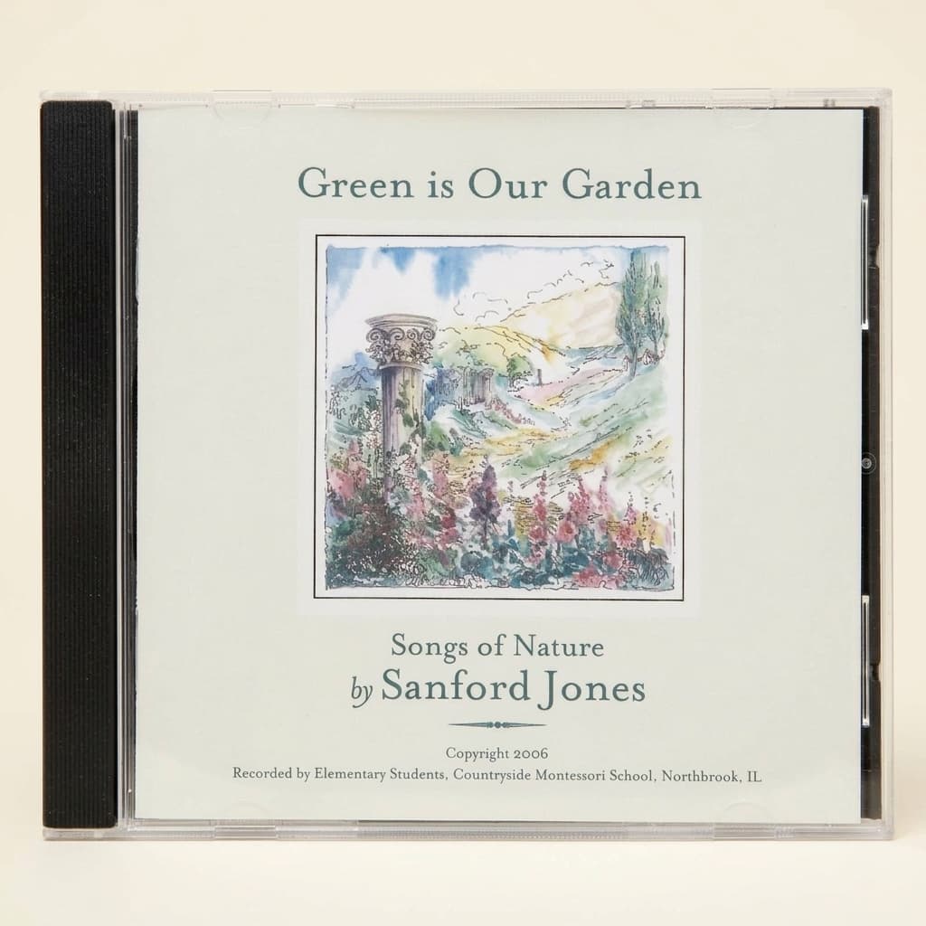 CD: Grün ist unser Garten: Naturlieder - Montessori Material | Faborino