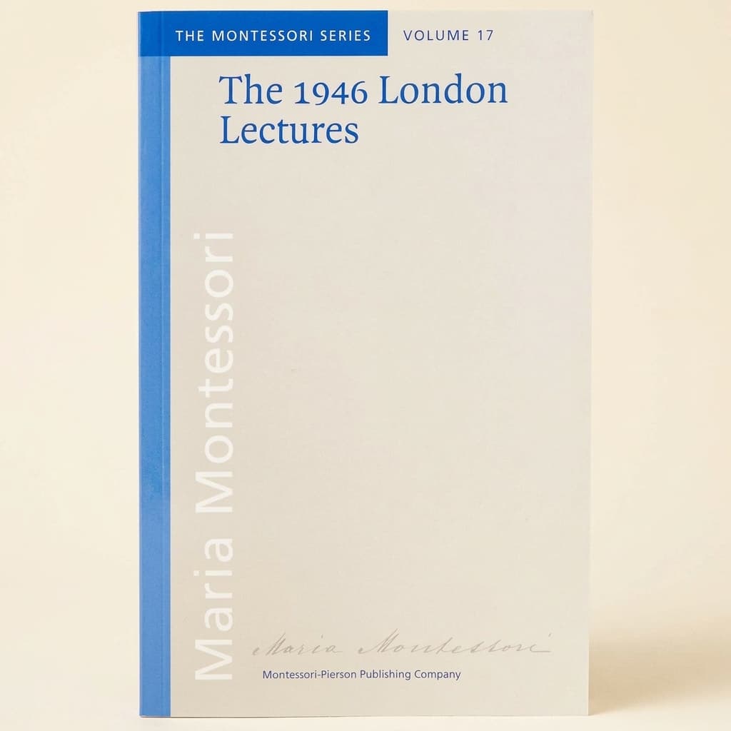 Die Londoner Vorlesungen 1946 - Montessori Material | Faborino