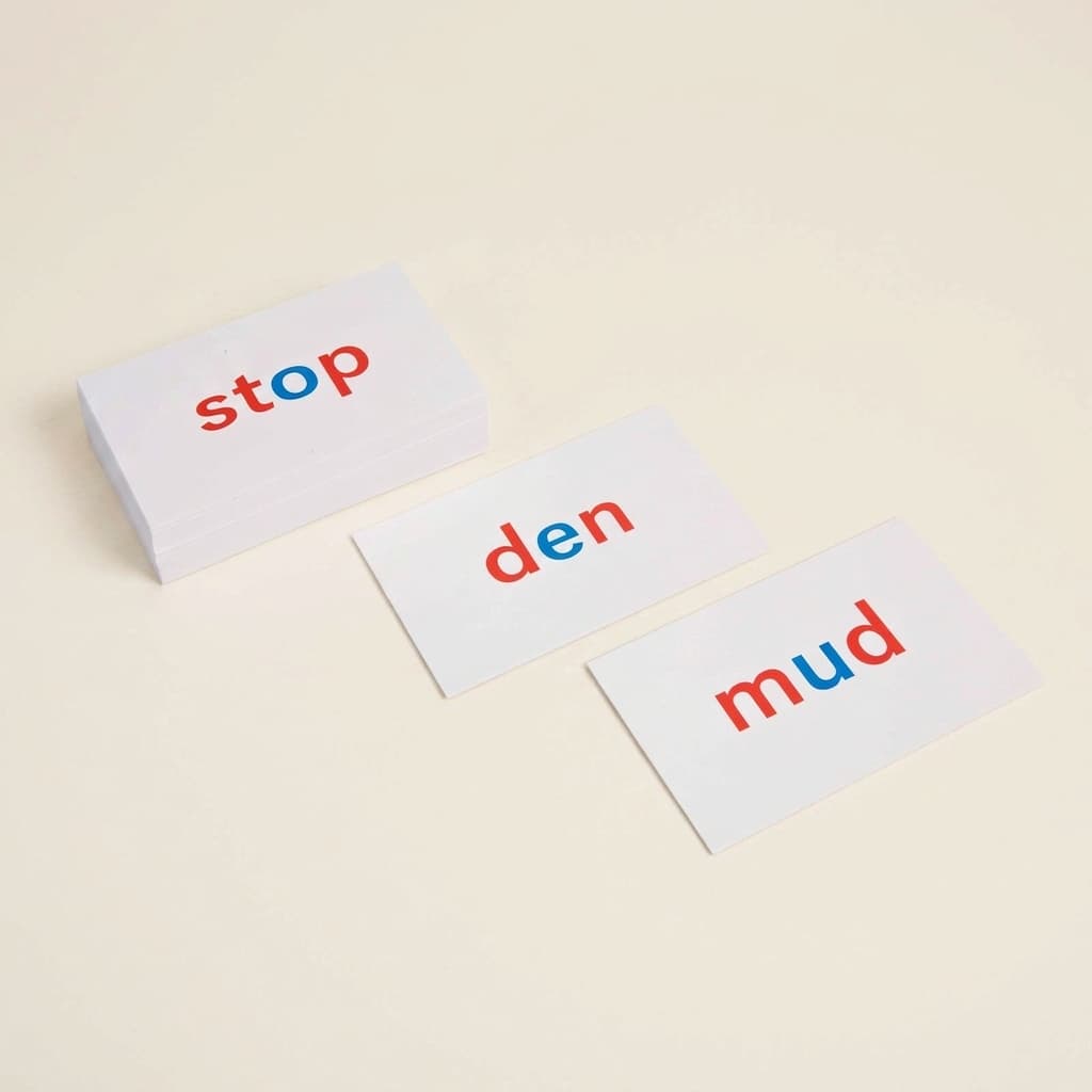 Phonetische Lesekarten - Montessori Material | Faborino