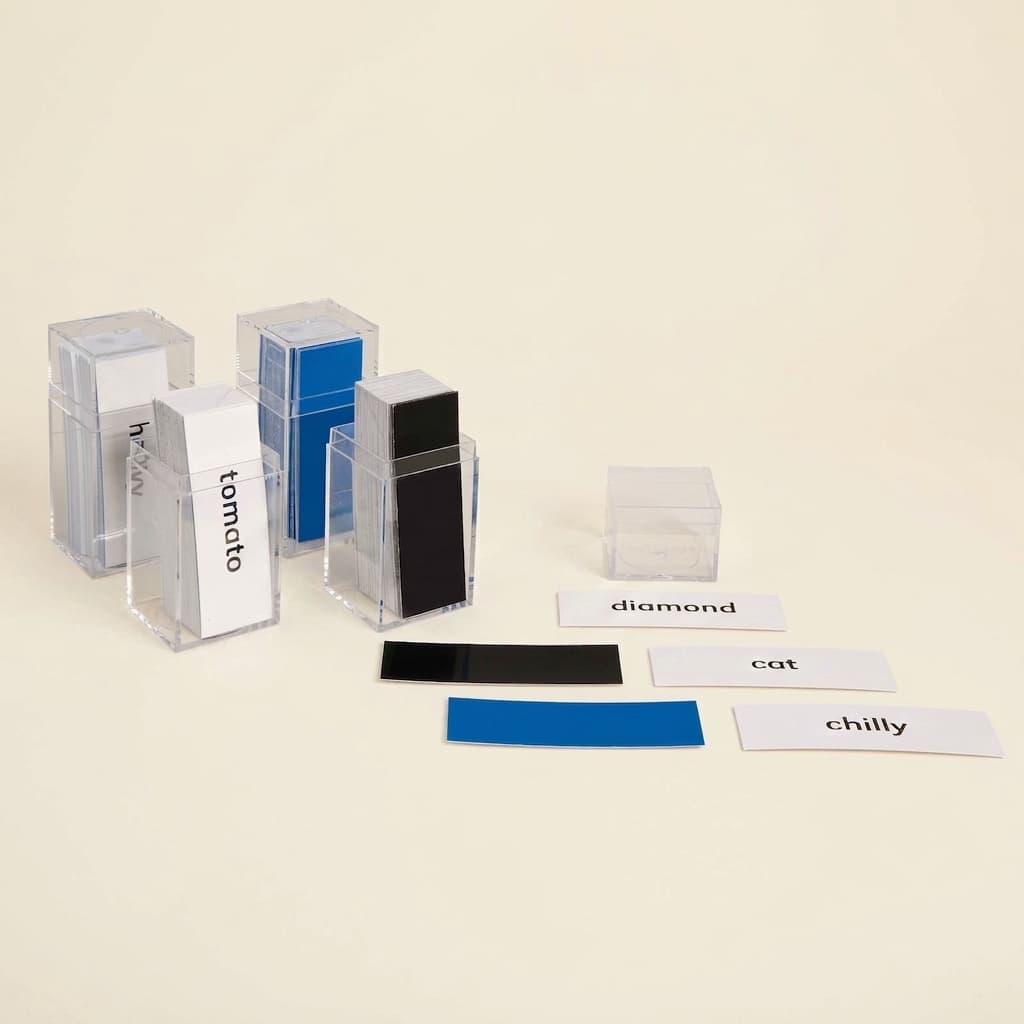 Logische Adjektivübung - Montessori Material | Faborino