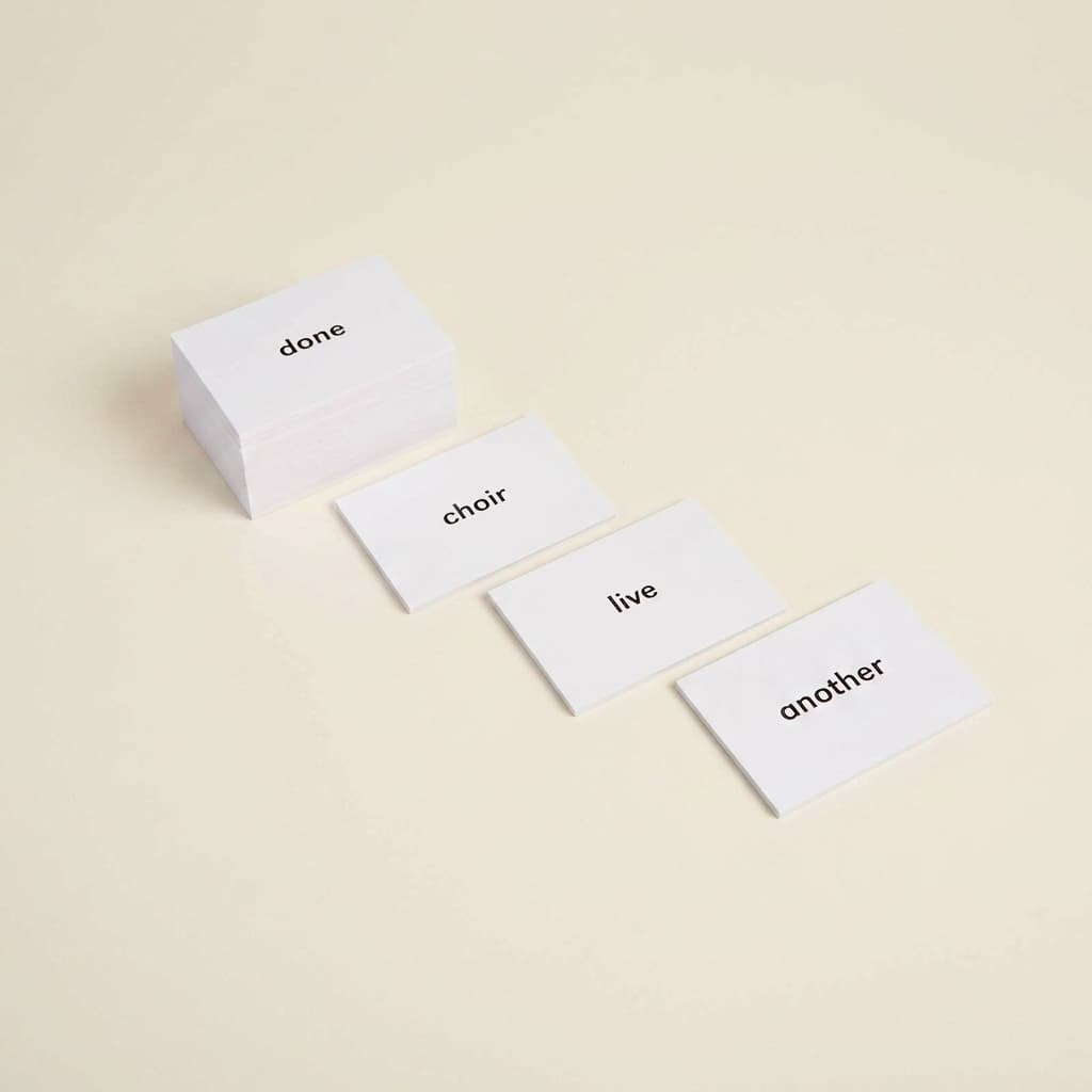Puzzlewörter: Sprach-Leseaktivität - Montessori Material | Faborino