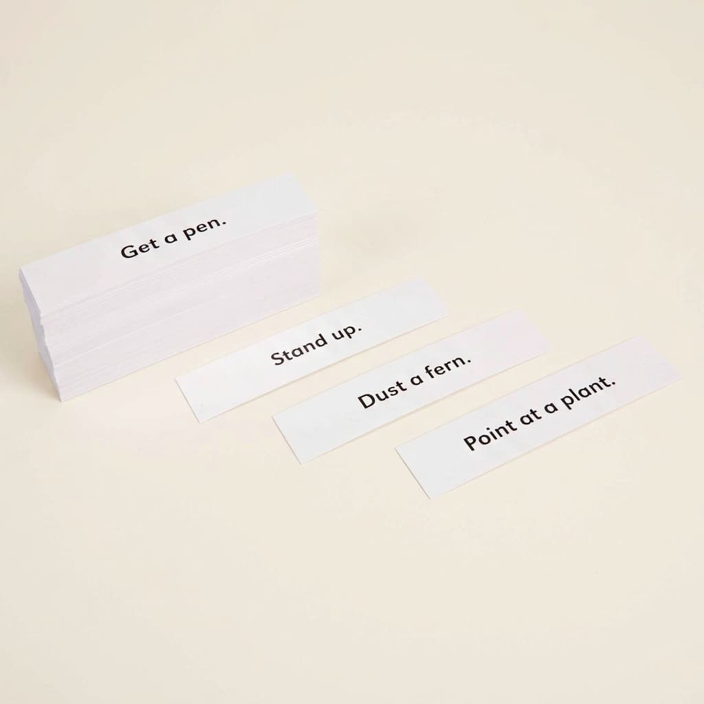 Einfache Befehle: Set 2 - Montessori Material | Faborino